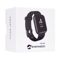 Everest Ever Watch EW-508 Android/IOS Smart Watch Kalp Atışı Sensörlü Siyah Akıllı Saat - 1